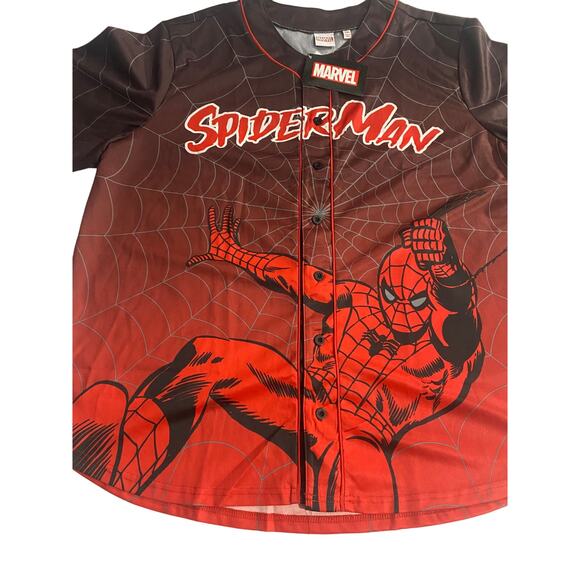 Vintage Marvel Spider-Man Jersey 2002 Size 2XL - Picture 2 of 4